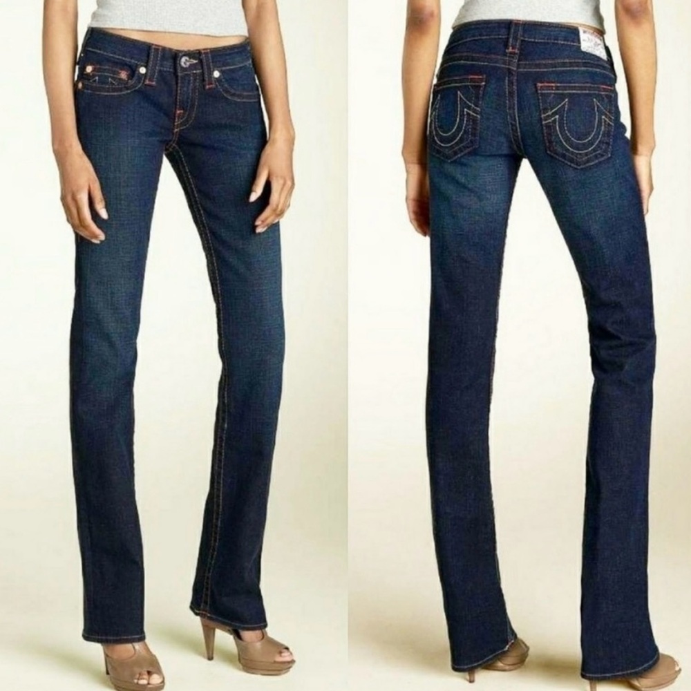 True Religion Indigo Boot Cut Jeans